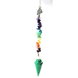 Malachite & Tree Chakra pendulum