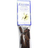 16/pk Ebony Opium escential essences incense cones