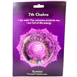 7th Chakra Rudraksha bracelet