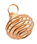 (set of 24) 1" Copper Plated coil
