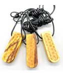 (set of 3) 2" Palo Santo Lotus
