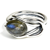 size 12 Labradorite ring