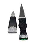 7 1/4" Green Scottish Dirk