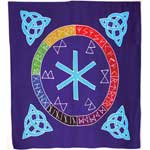 Rune Mother altar cloth or scarf 36" x 36"