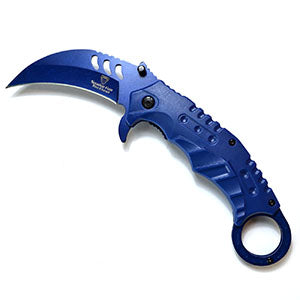 8" Folding Pruning Blade blue