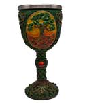 Tree of Life chalice 7 1/4"