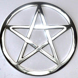 Cut-Out Pentagram altar tile 5 3/4"