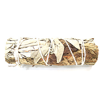 4" White Sage & Patchouli smudge stick