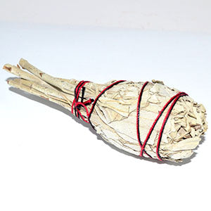 4" White Sage Torch smudge stick