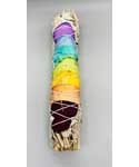 9" Chakra Sage smudge stick
