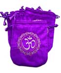 (set of 10) 6"x 8" Purple velveteen bag